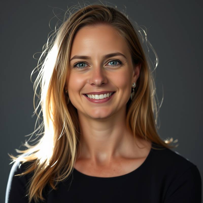 Portræt af Freja Poulsen, Lysdesign Instruktør