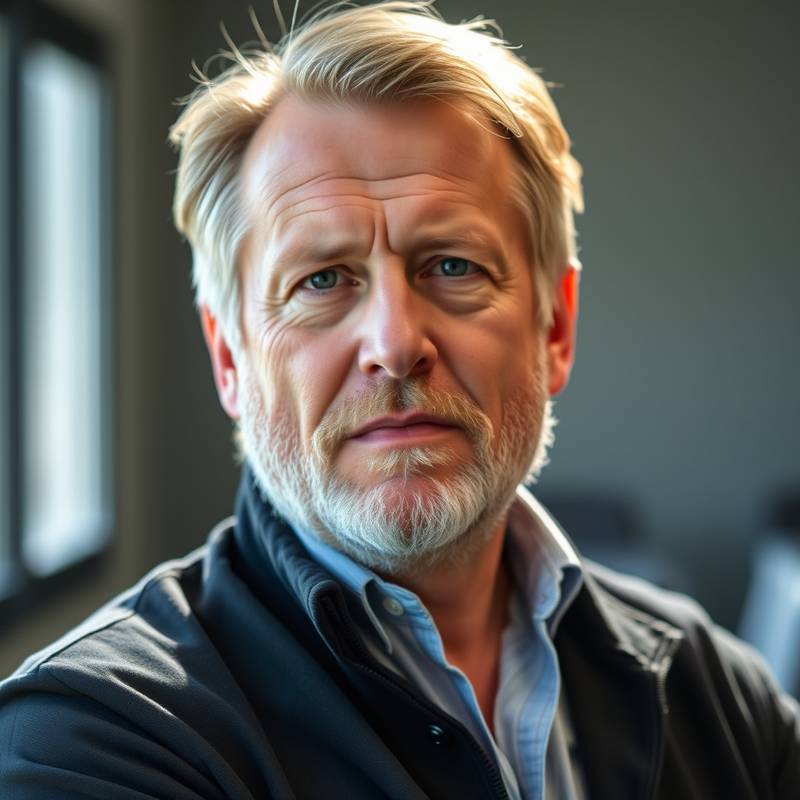 Portræt af Morten Olsen, Fotografering Instruktør
